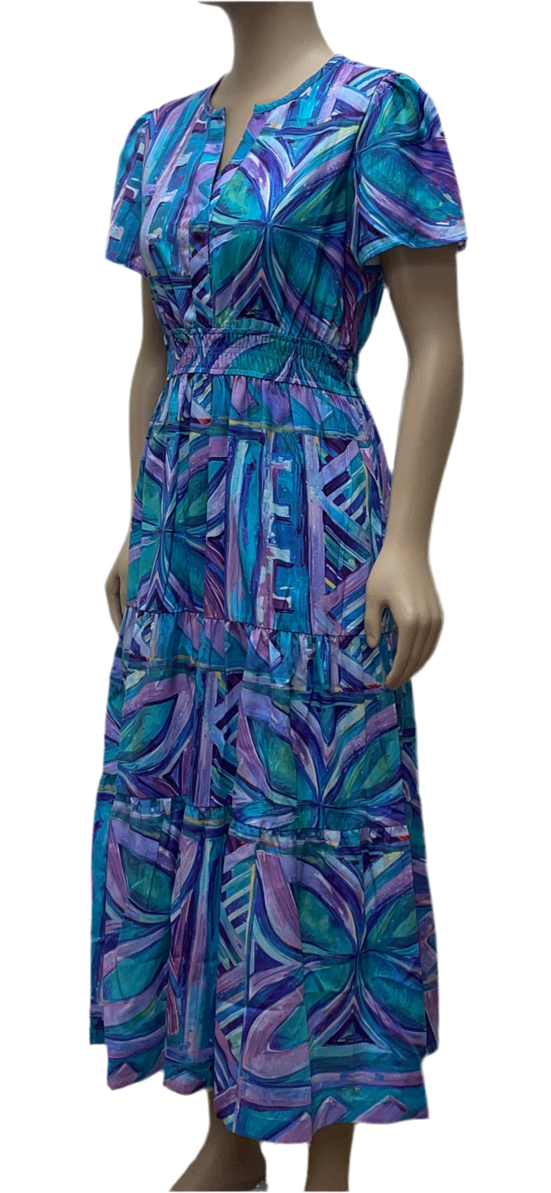 KP LD Dress Lisi Island Prism