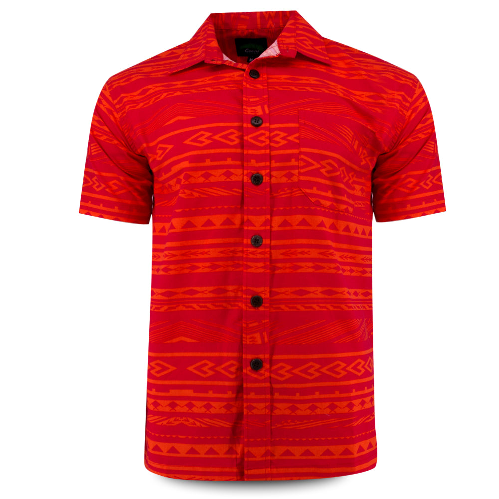 Eveni Pacific Men's Classic Shirt - De Orange