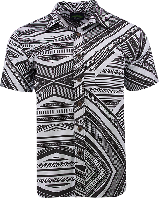 Eveni Pacific Men's Classic Shirt - Soft Black