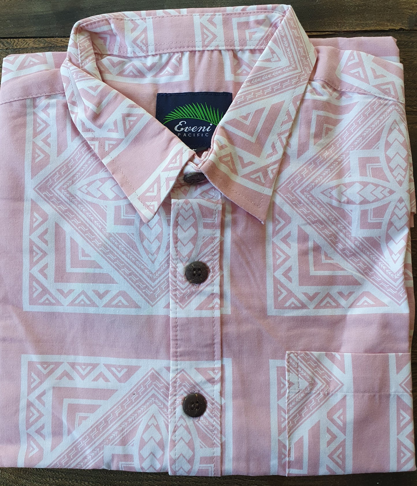Eveni Pacific Men's Classic Shirt - Miti Pink