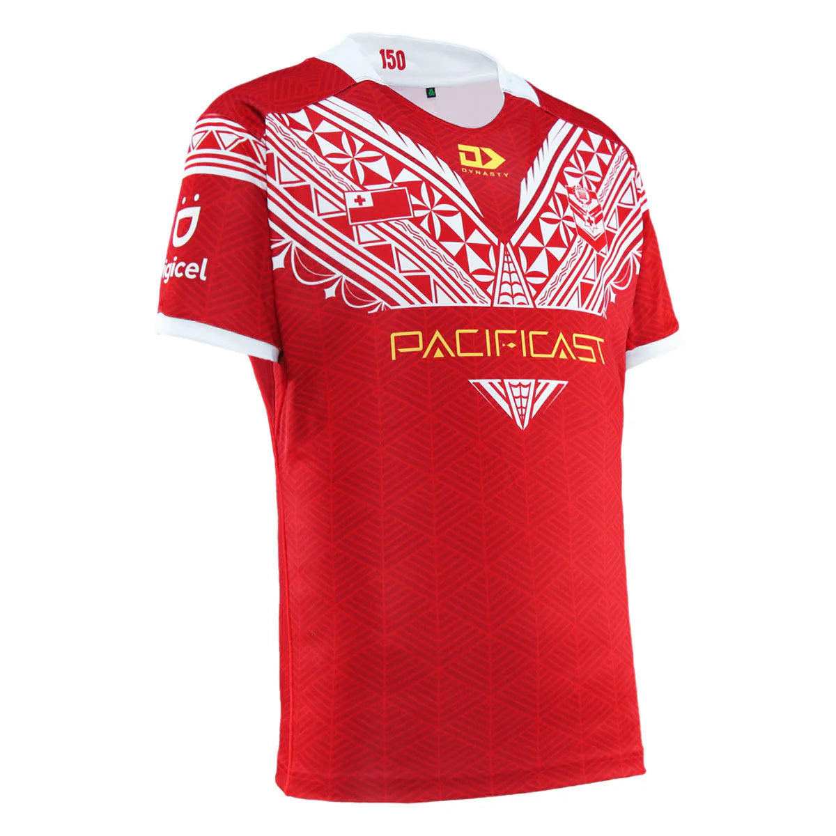 2025 Tonga Rugby League Men's Replica Home Jersey Red