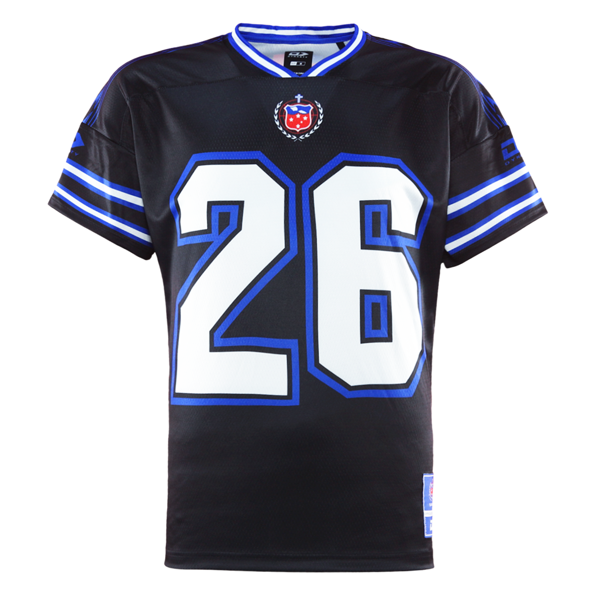 Toa Samoa Rugby League Adults Gridiron Tee - Black