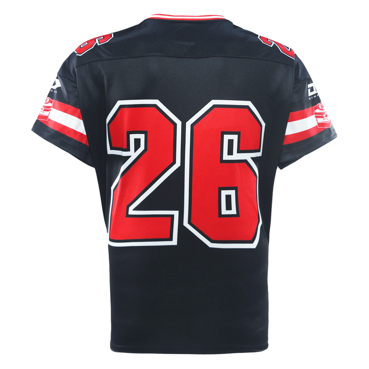 Tonga Rugby League Adults Gridiron Tee - Black