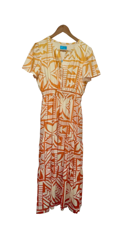 Koko Pacific Ladies Dress Sunset Tapa