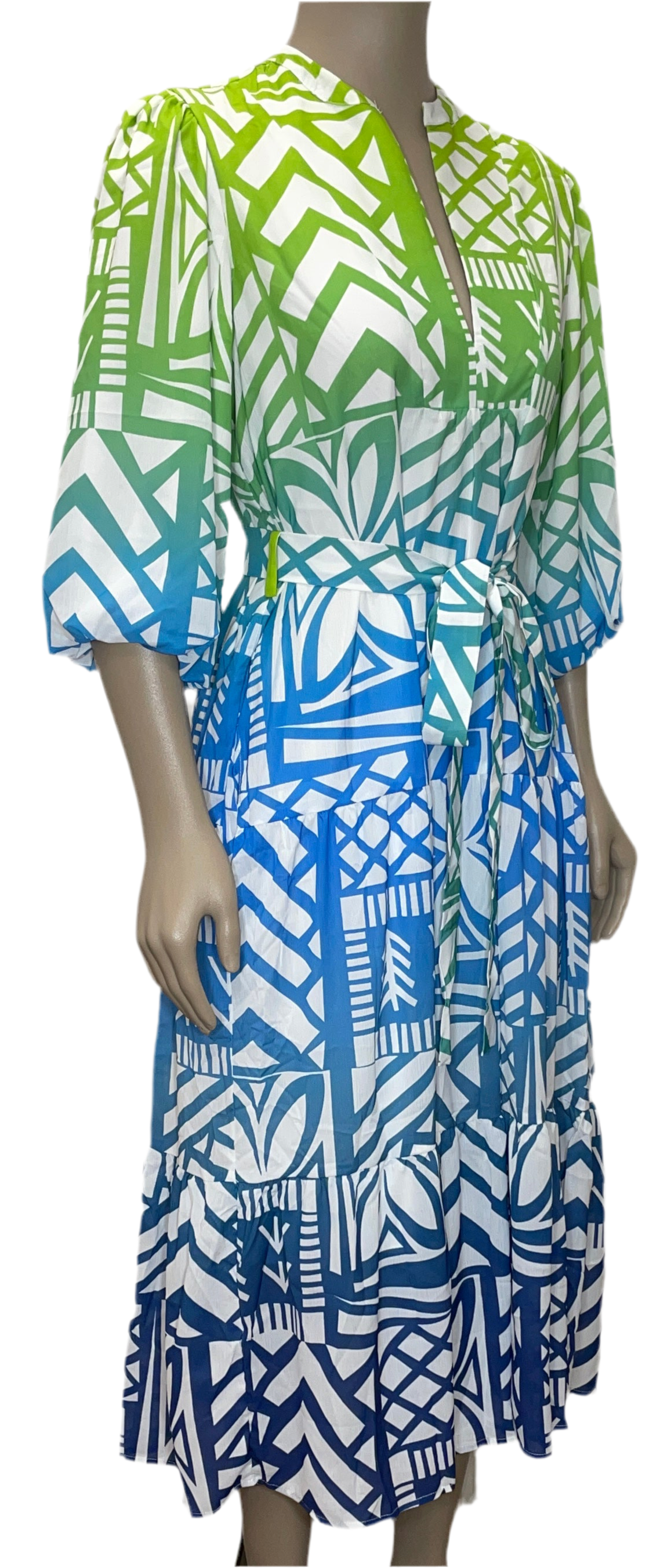 KP LD Dress Fanny Waveburst Wonderland