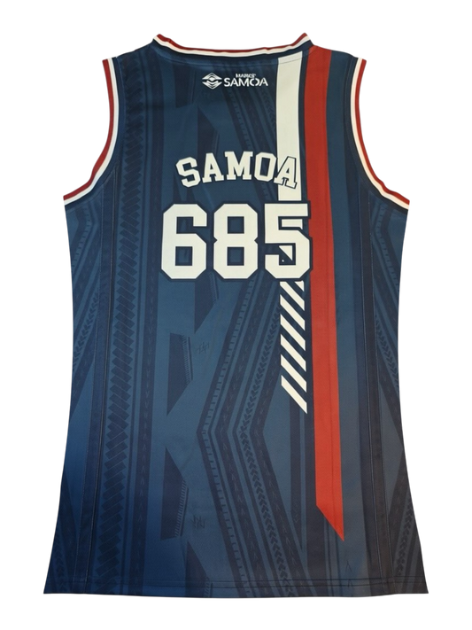 MKS Boys Basketball Jersey 16 Flash Navy