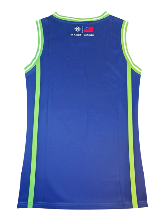 MKS Men's Basketball Jersey 22 Royal Heat