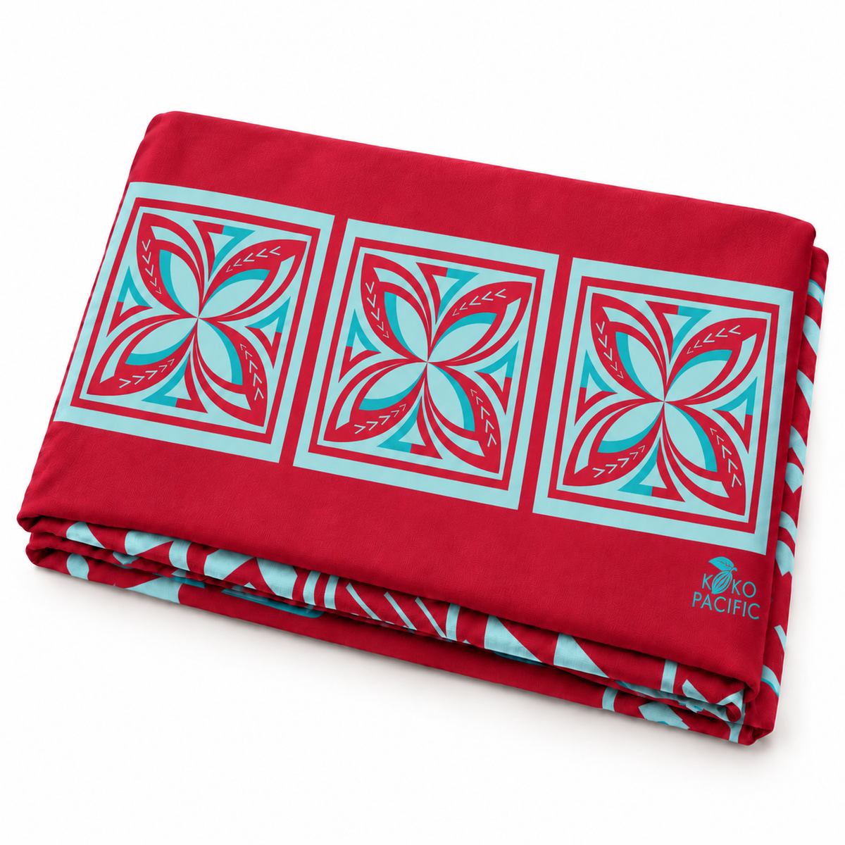 Koko Pacific Sarong - Vibrant Red