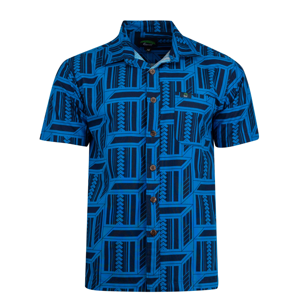 Eveni Pacific Men's Classic Shirt - Delancy Blue