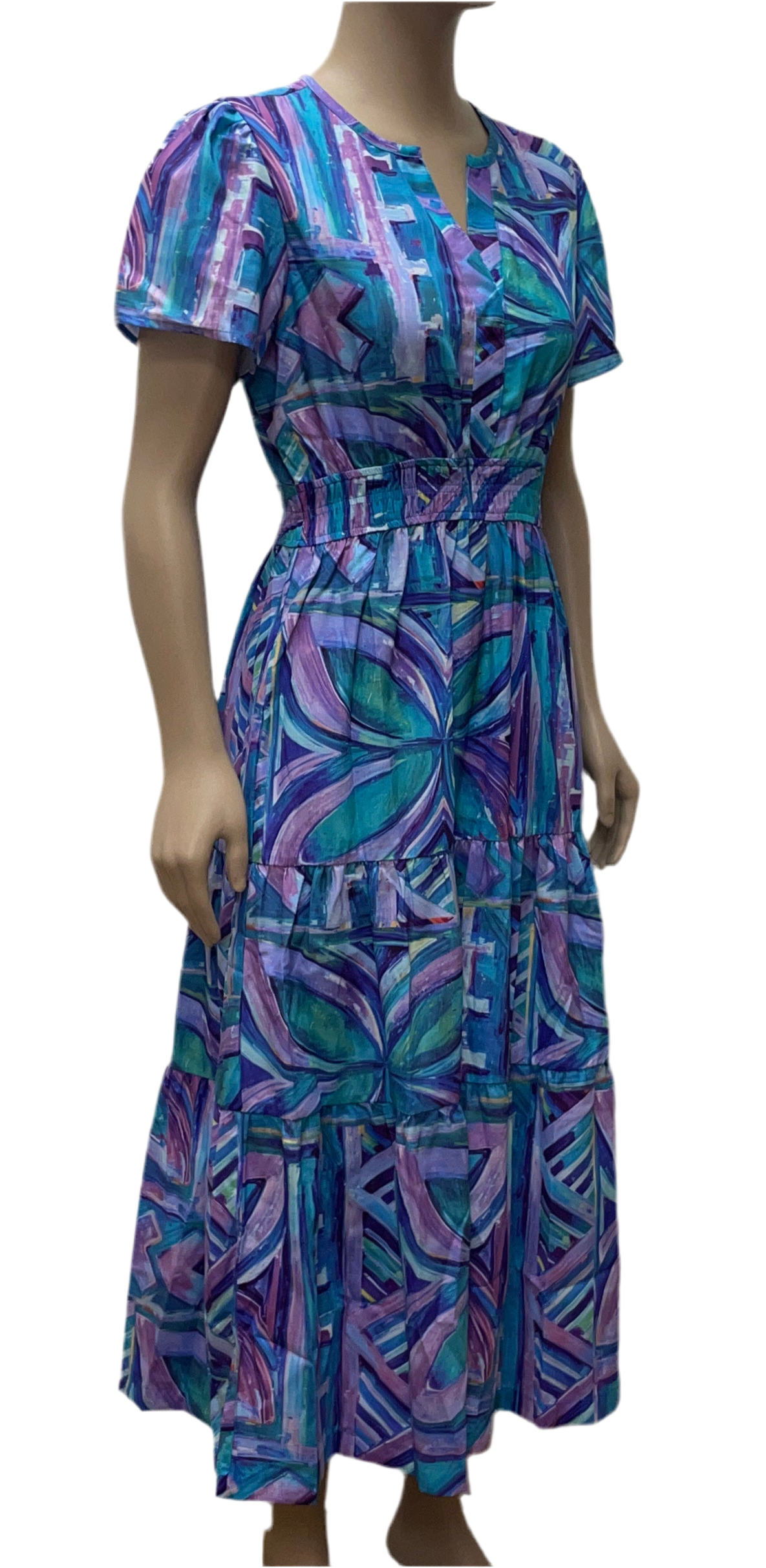 KP LD Dress Lisi Island Prism