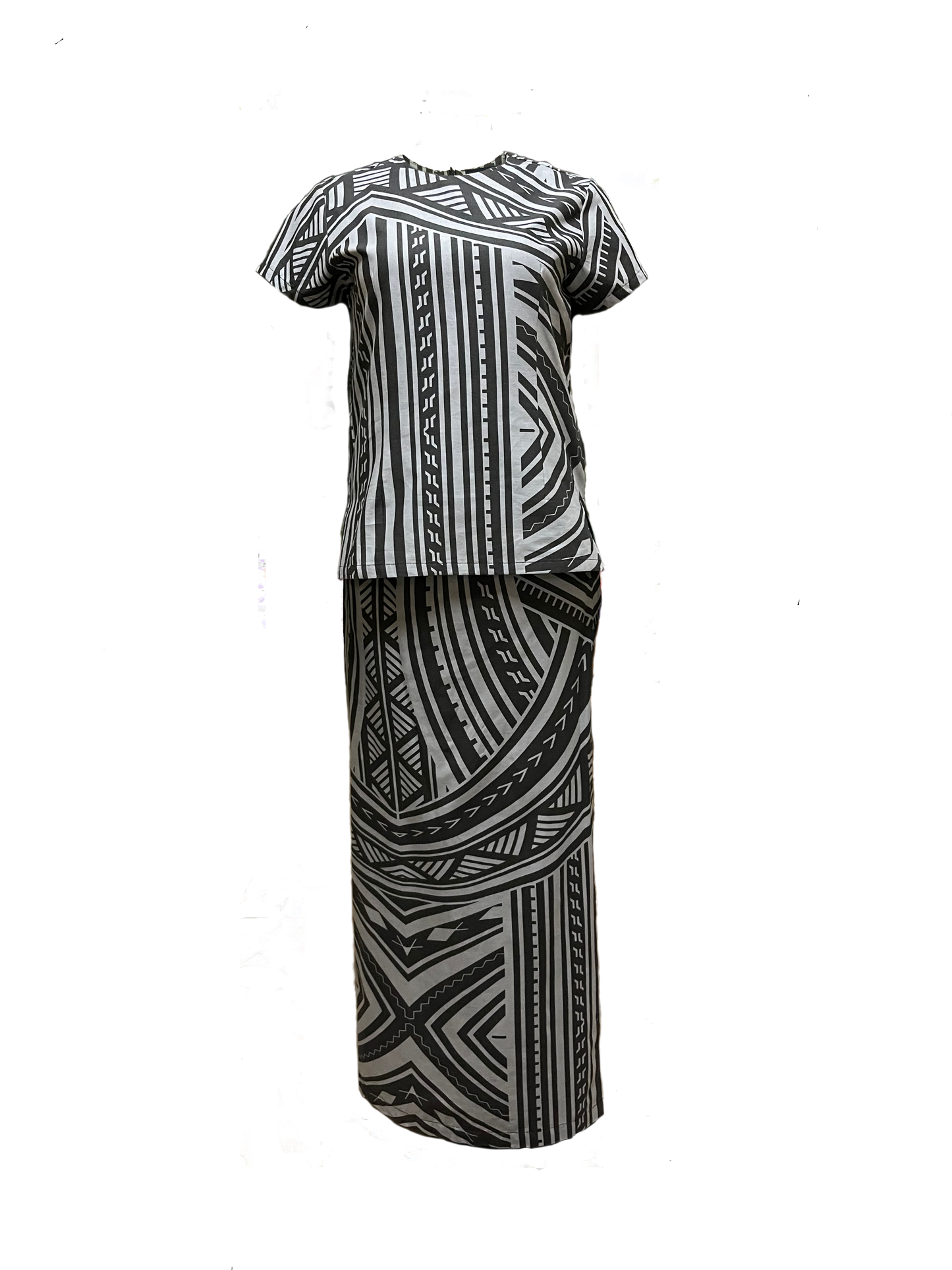 Eveni Pacific Ladies Puletasi Set - Louis Lavender