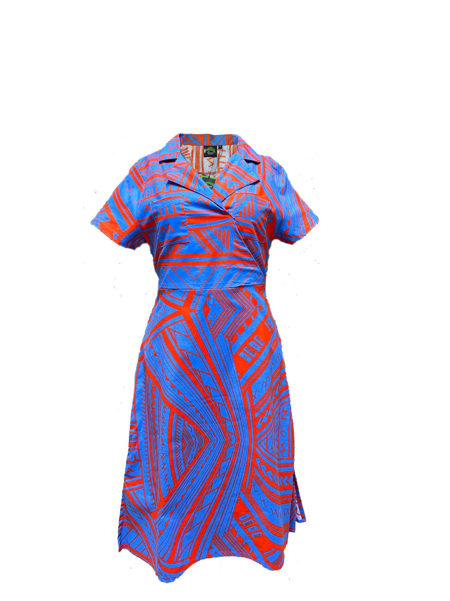 Eveni Pacific Ladies Kate Wrap Dress - Tipsy Blue