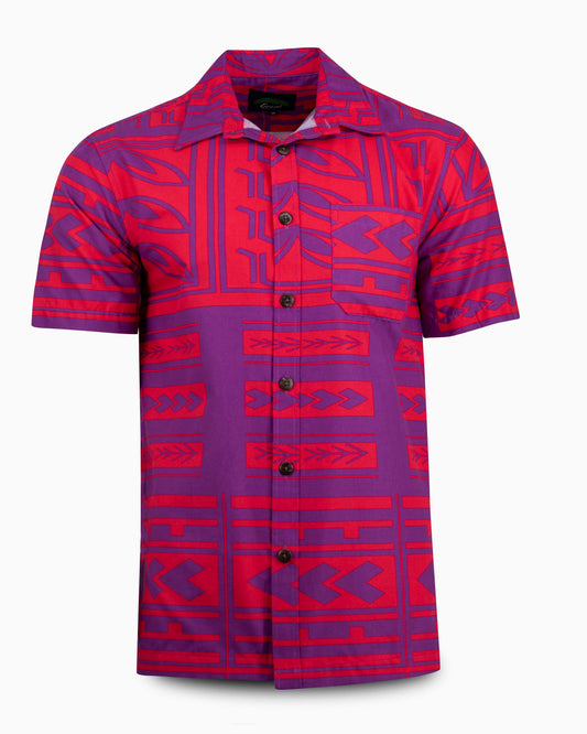 Eveni Pacific Men's Classic Shirt - Nymph Purple