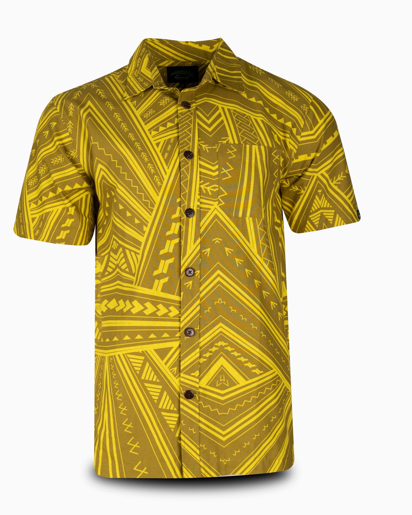 Eveni Pacific Men's Classic Shirt - Meri Gold