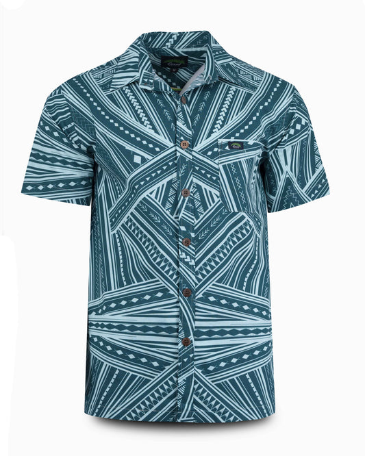 Eveni Pacific Men's Classic Shirt - Persian Teal