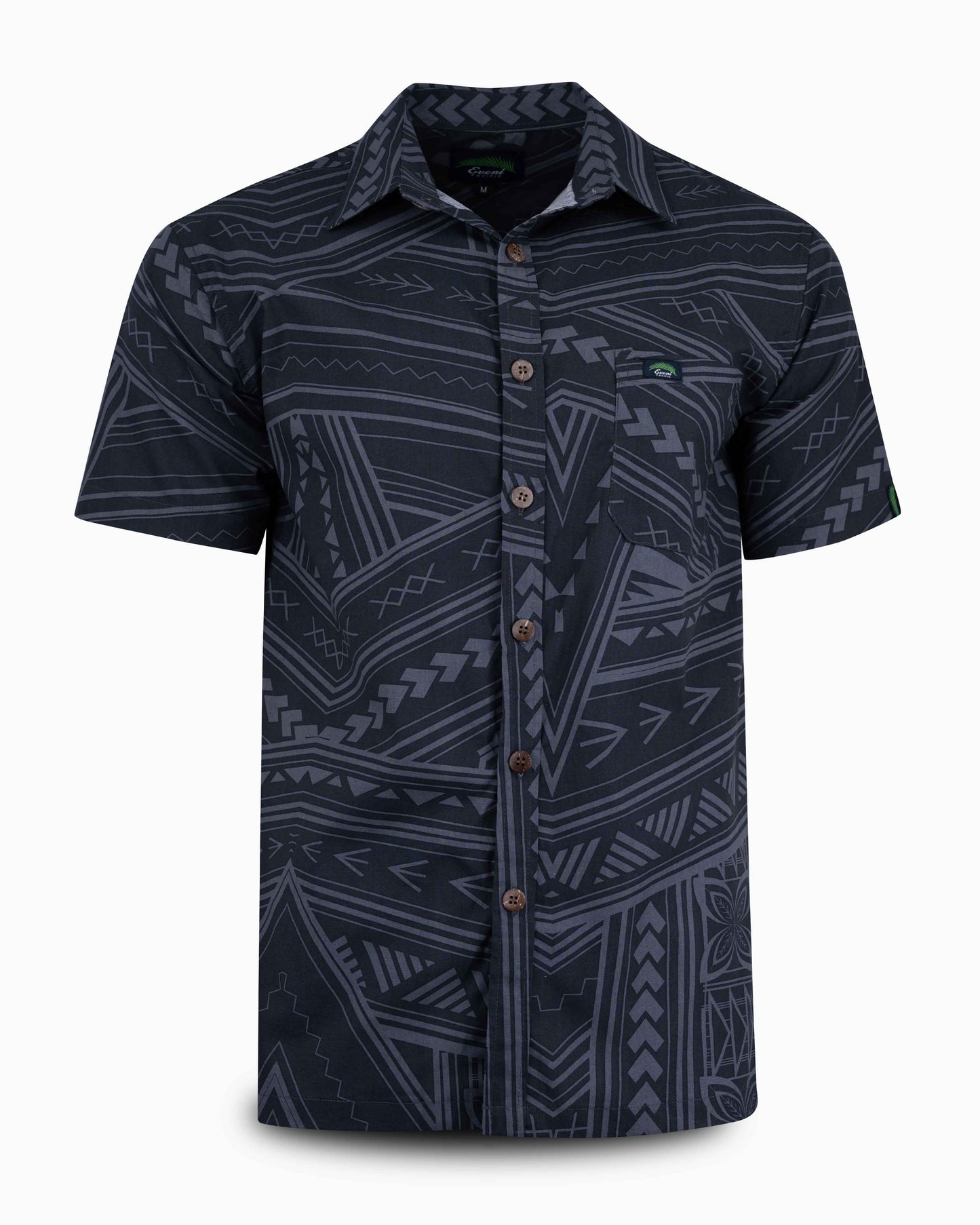 Eveni Pacific Men's Classic Shirt - Black Grease