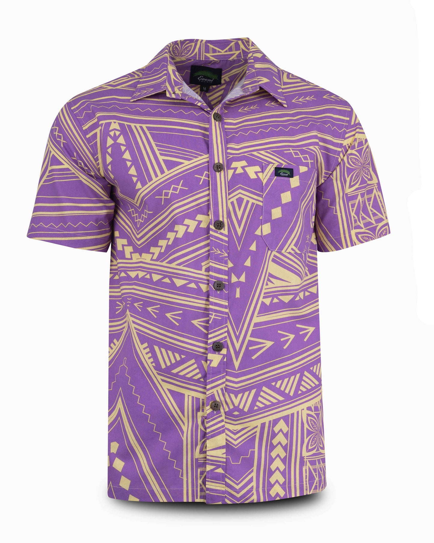 Eveni Pacific Men's Classic Shirt - Riri Purple