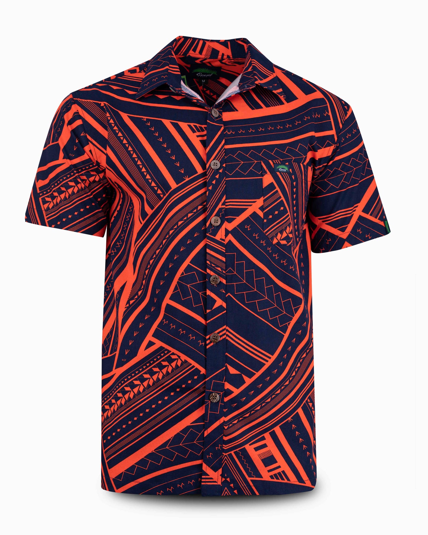 Eveni Pacific Men's Classic Shirt - Lipstick Red