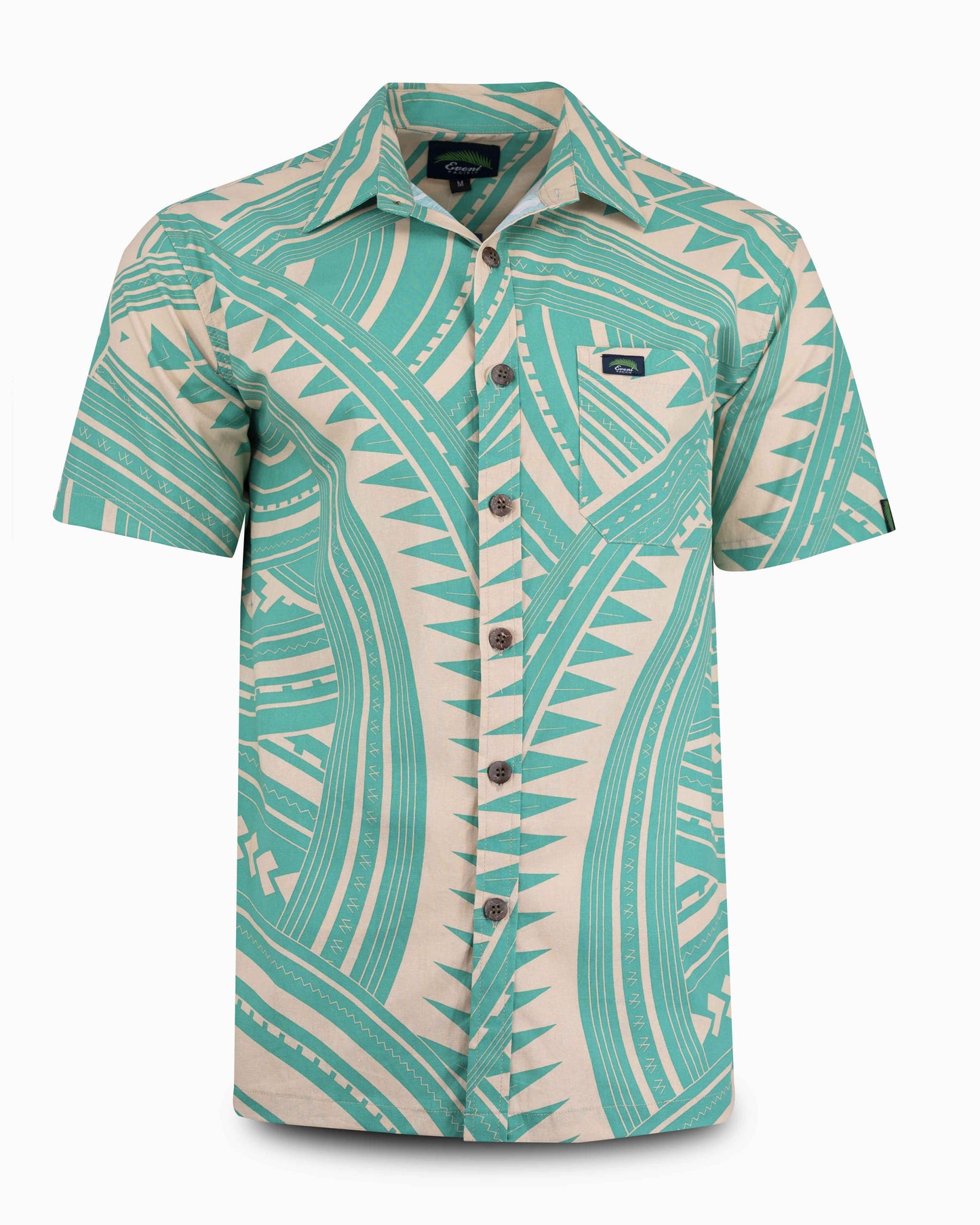 Eveni Pacific Men's Classic Shirt - Emerald Green