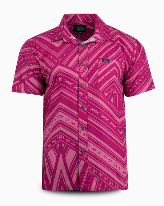 Eveni Pacific Men's Classic Shirt - Marley Maroon