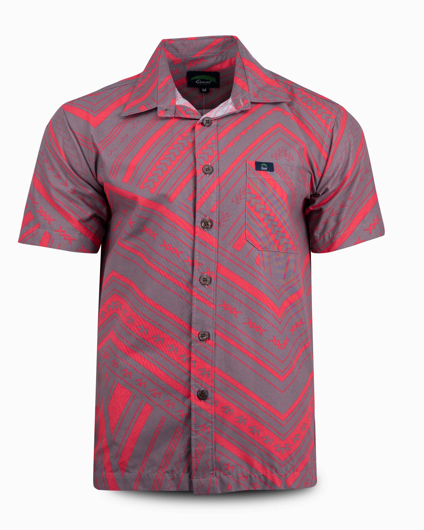 Eveni Pacific Men's Classic Shirt - Raven Red