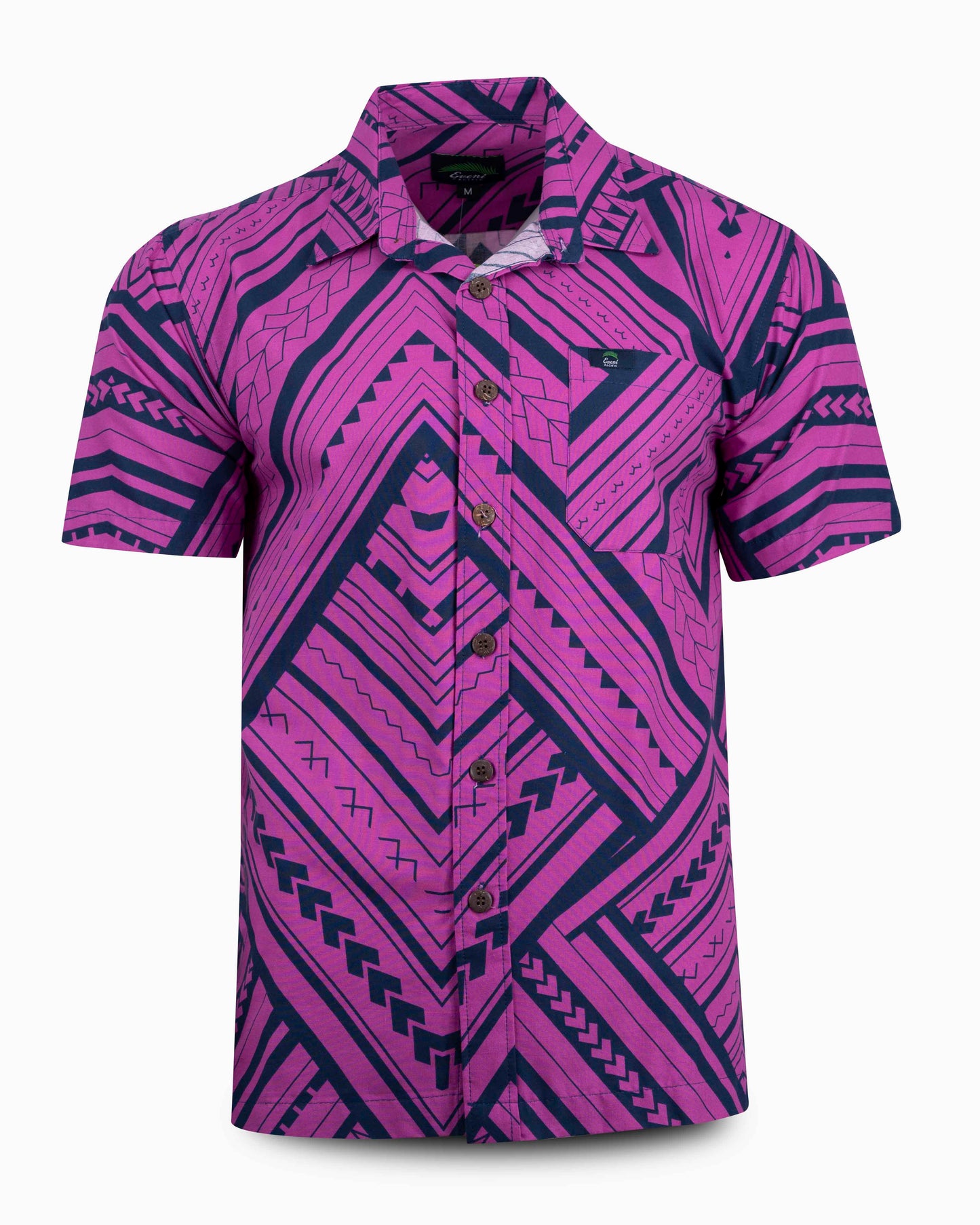 Eveni Pacific Men's Classic Shirt - Jazzy Purple
