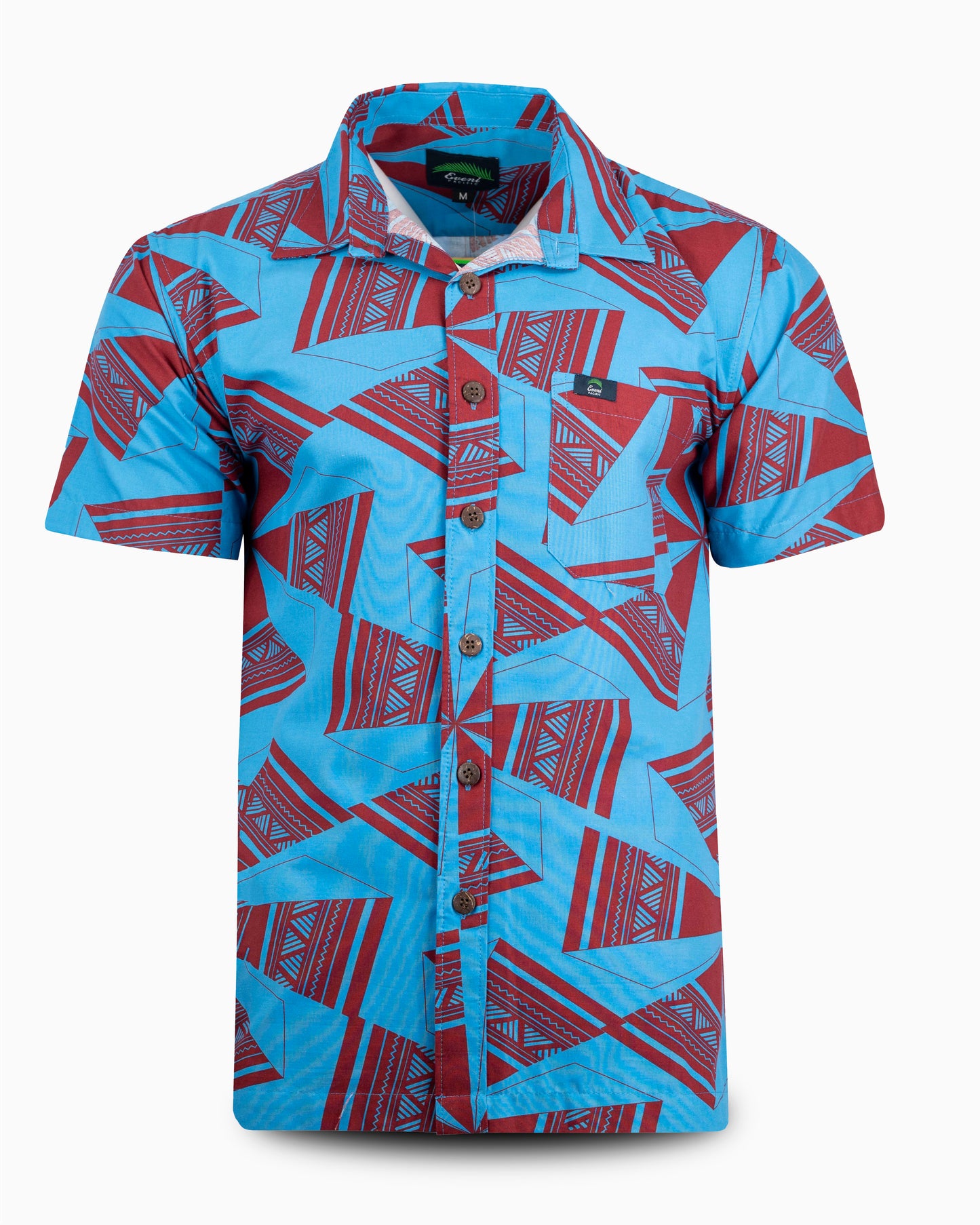 Eveni Pacific Men's Classic Shirt - Andrew Blue