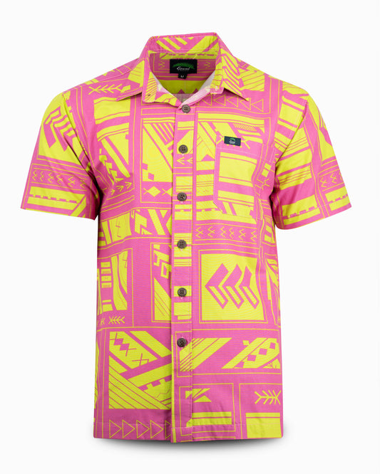 Eveni Pacific Men's Classic Shirt - Bronx Pink