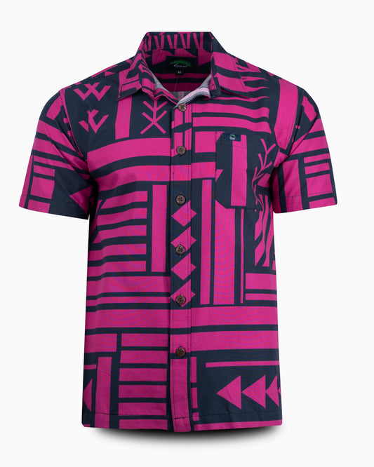 Eveni Pacific Men's Classic Shirt - Lexington Pink