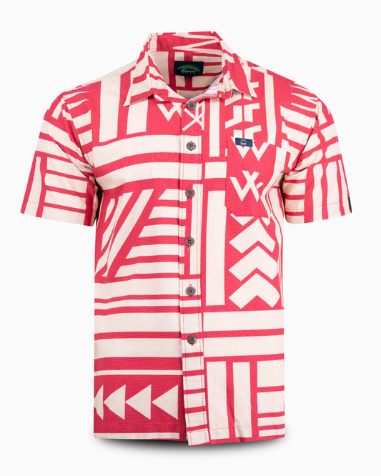 Eveni Pacific Men's Classic Shirt - Astor Orange