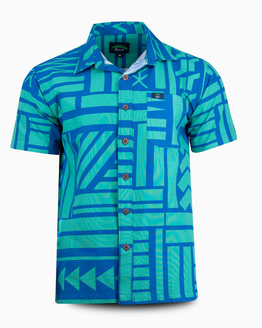 Eveni Pacific Men's Classic Shirt - Manhattan Green