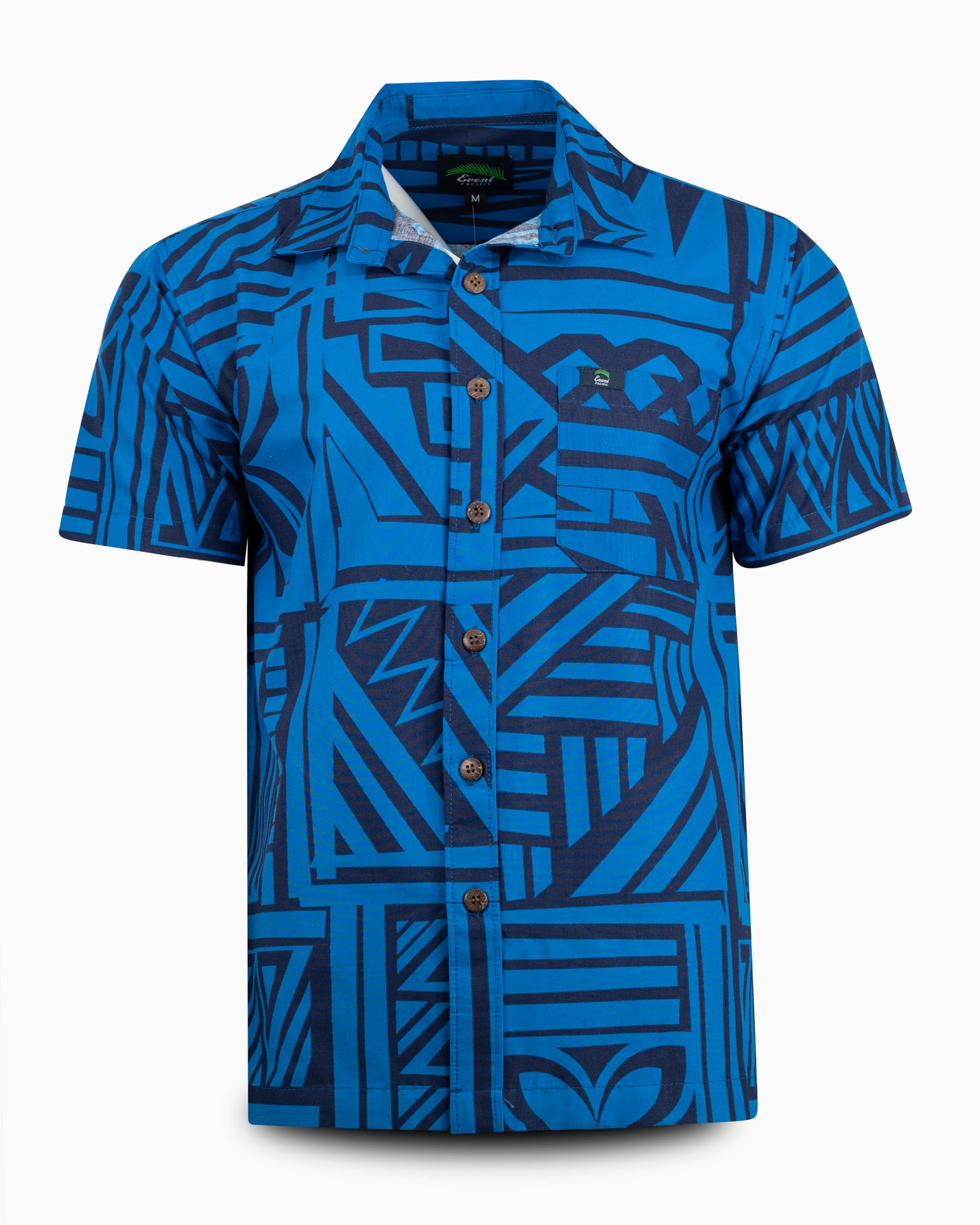Eveni Pacific Men's Classic Shirt - Columbus Blue