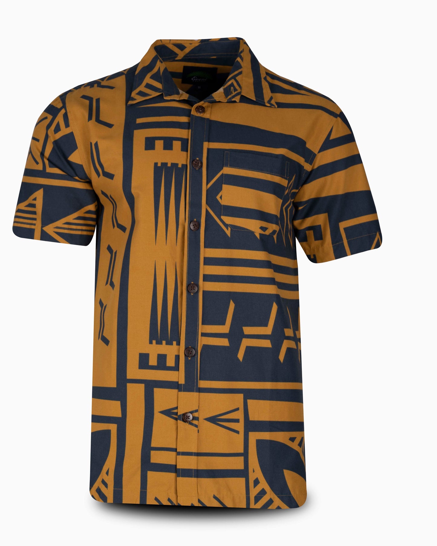 Eveni Pacific Men's Classic Shirt - Chambers Yellow