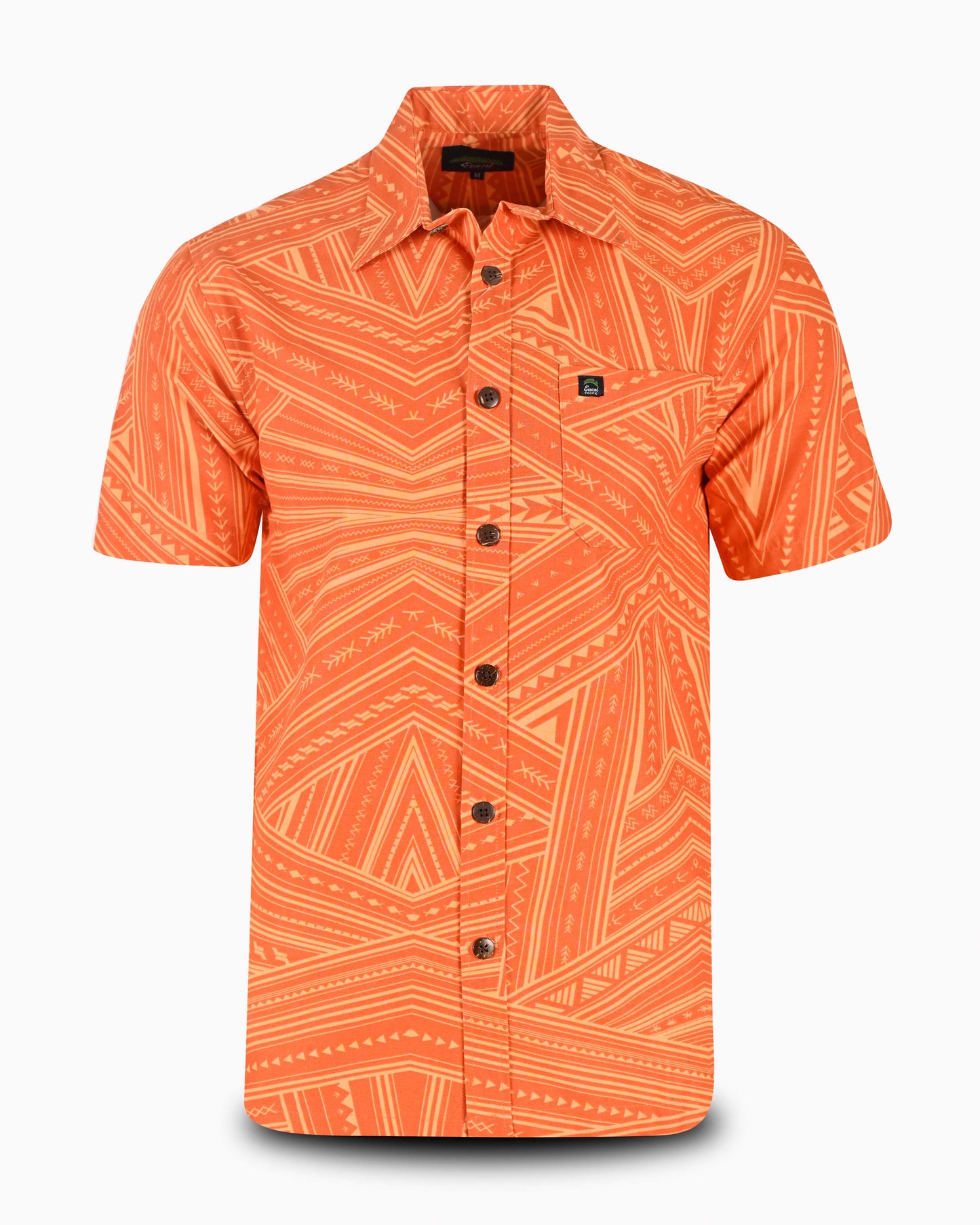 EP MN ELEI SHIRT S/S PEACHY ORANGE