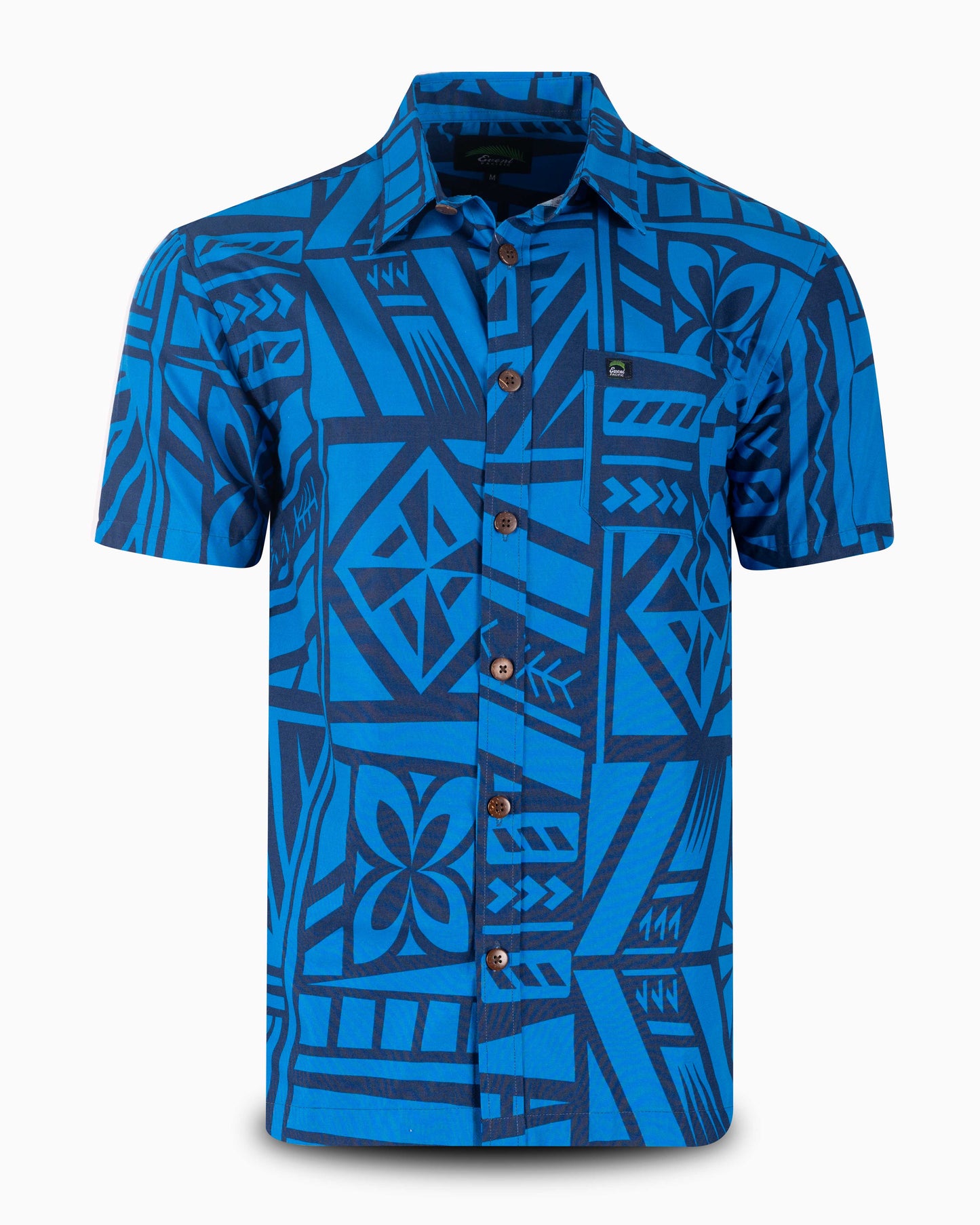 EP MN ELEI SHIRT S/S STEEL BLUE