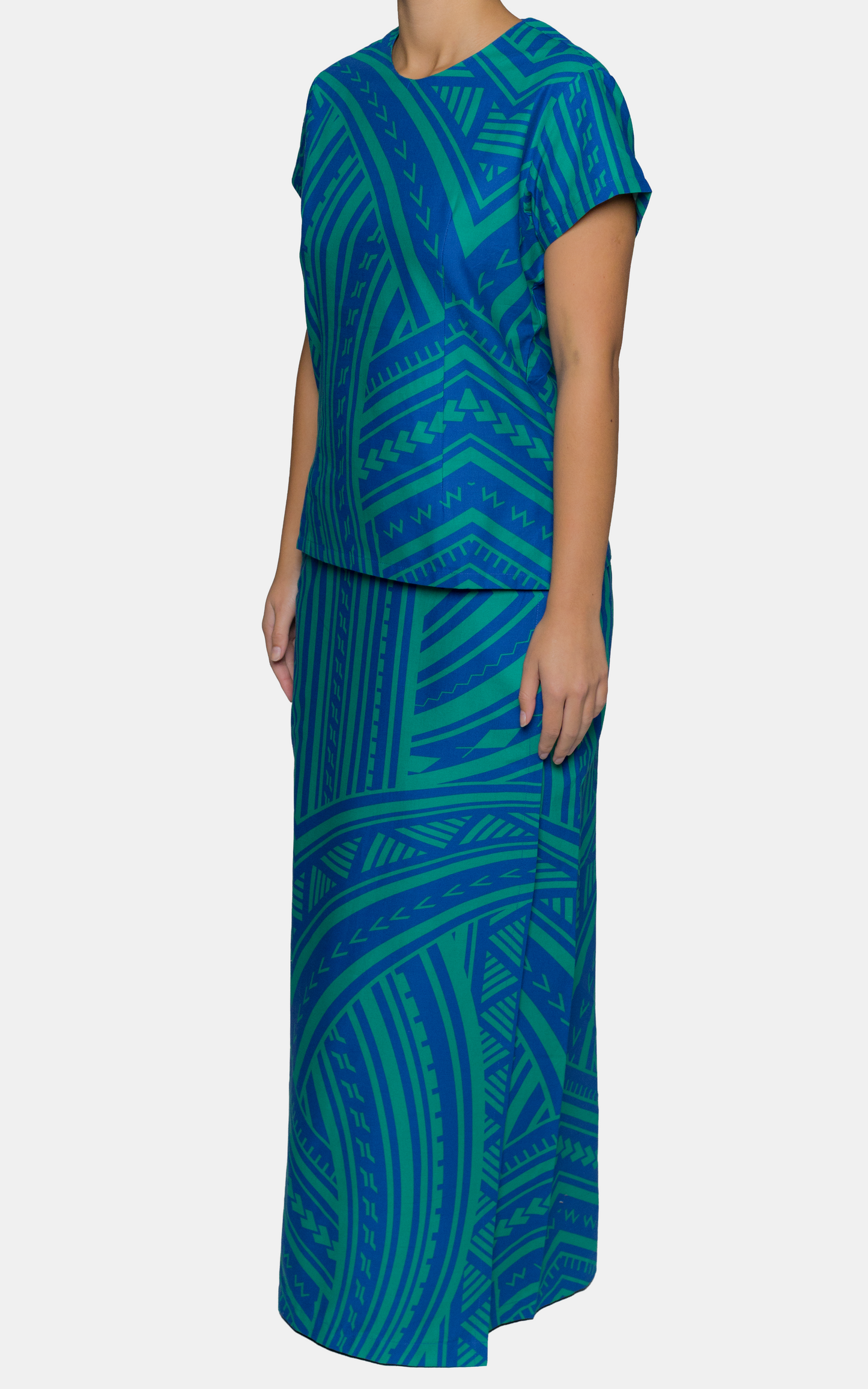 Eveni Pacific Ladies Puletasi Set - Roberto Green