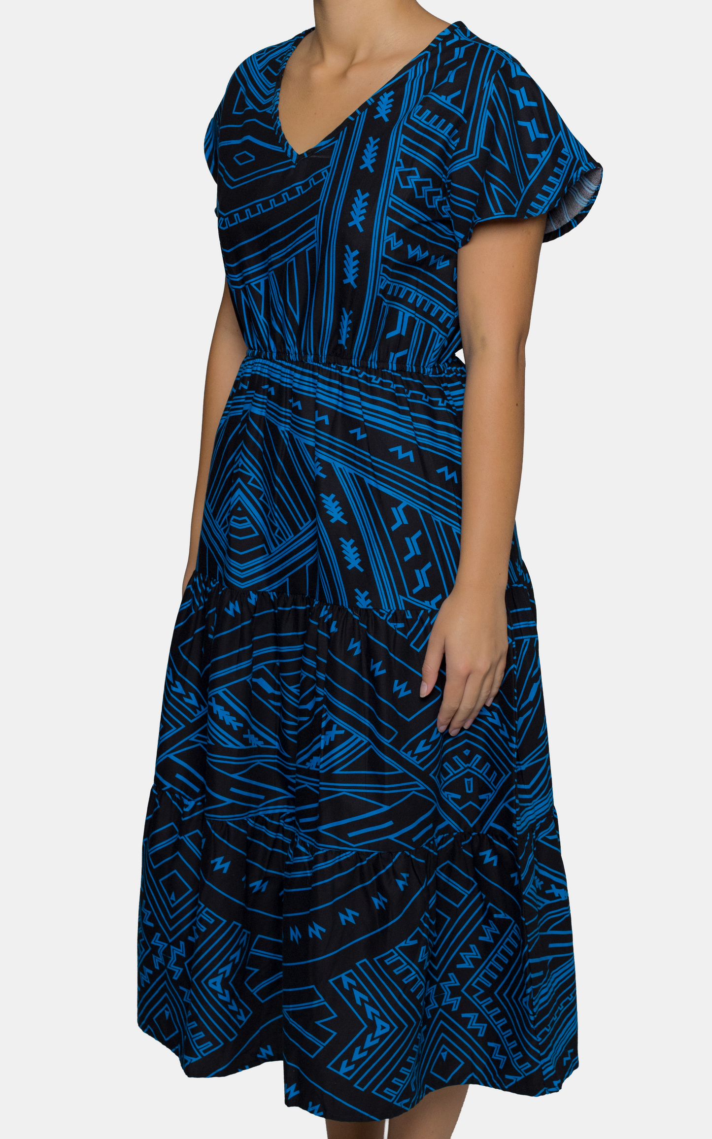 Eveni Pacific Ladies Leilani Dress - Luko Blue