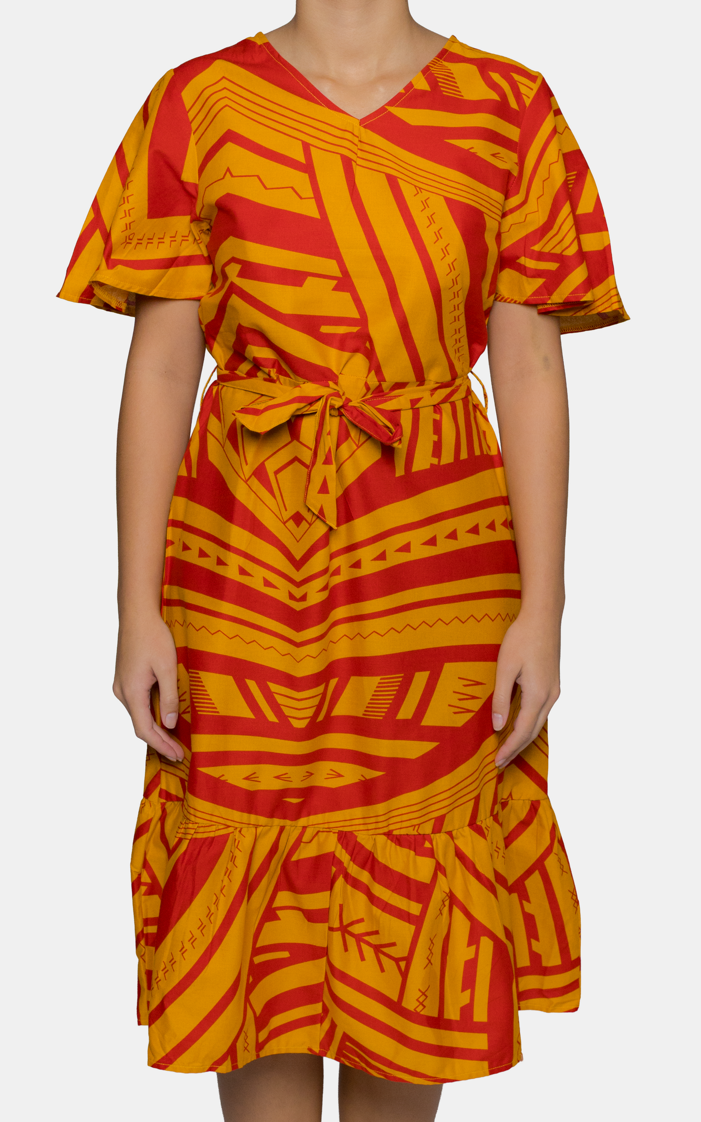 EP LADIES ULA DRESS TARAKO ORANGE