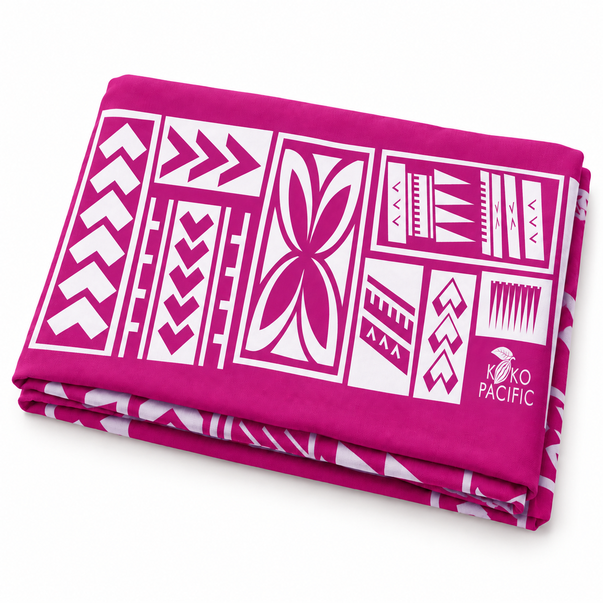 KokoPacific Sarong - Magenta Pua