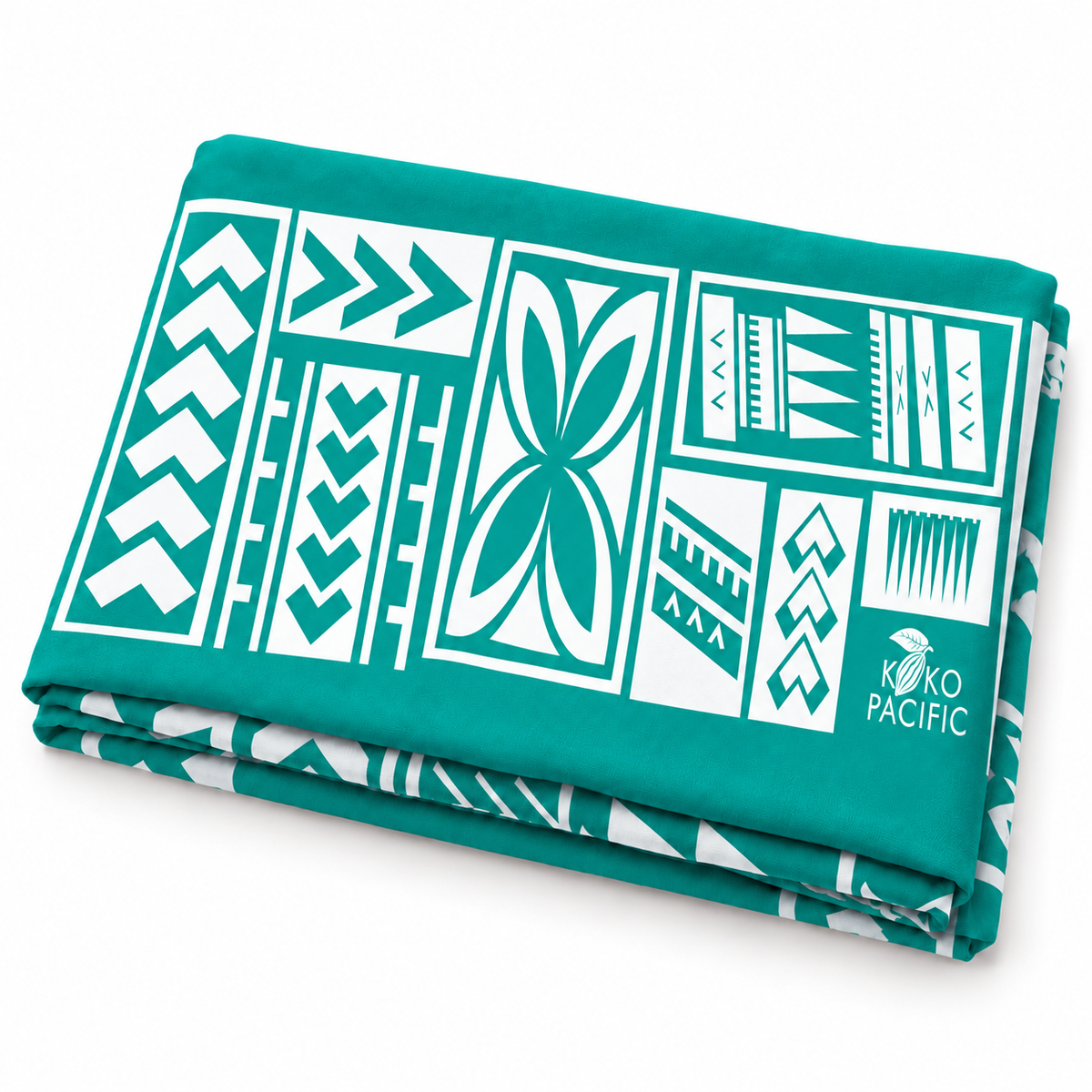 KokoPacific Sarong - Tiare Teal