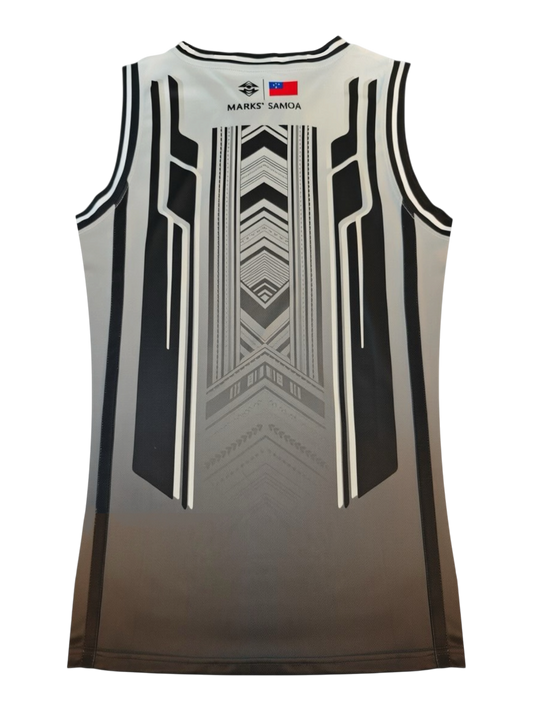 MKS Men's Basketball Jersey 6 Legacy Grey