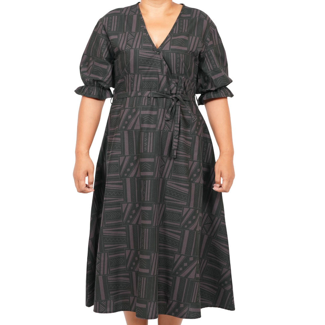 Eveni Pacific Ladies Julia Maxi Dress - Black Sand
