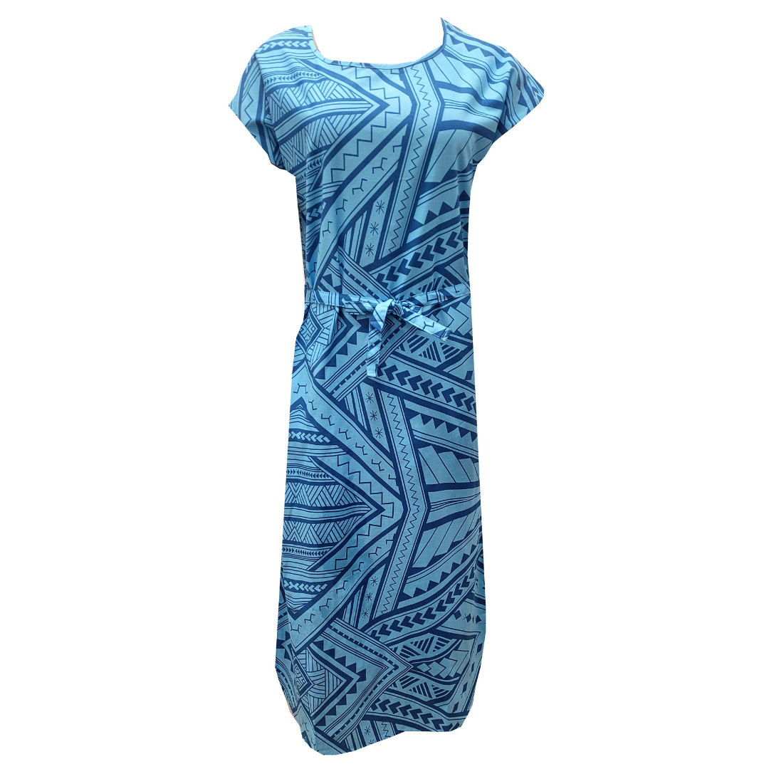 Eveni Pacific Ladies Kendall Maxi Dress - Antique Blue