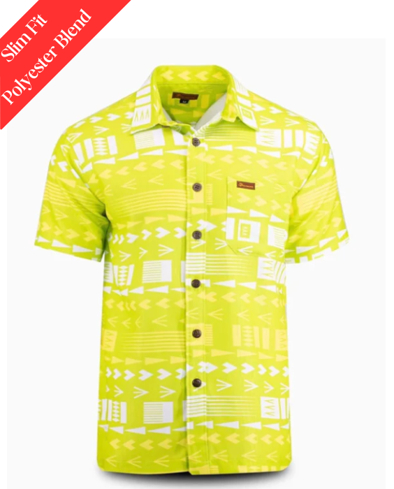 Koko Pacific Premium Custom Shirt - Lyric Lime