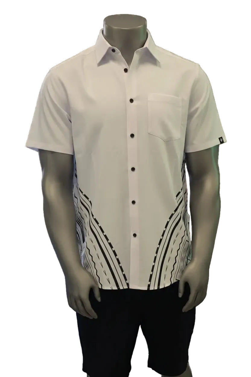 MKS Samoa Premium Elei Shirts S/S Soft White