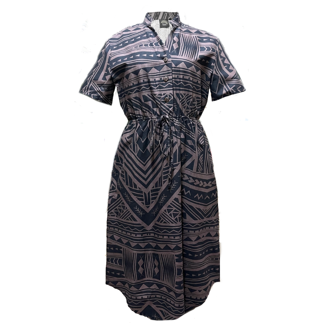 Eveni Pacific Ladies Nora Dress - Knob Brown