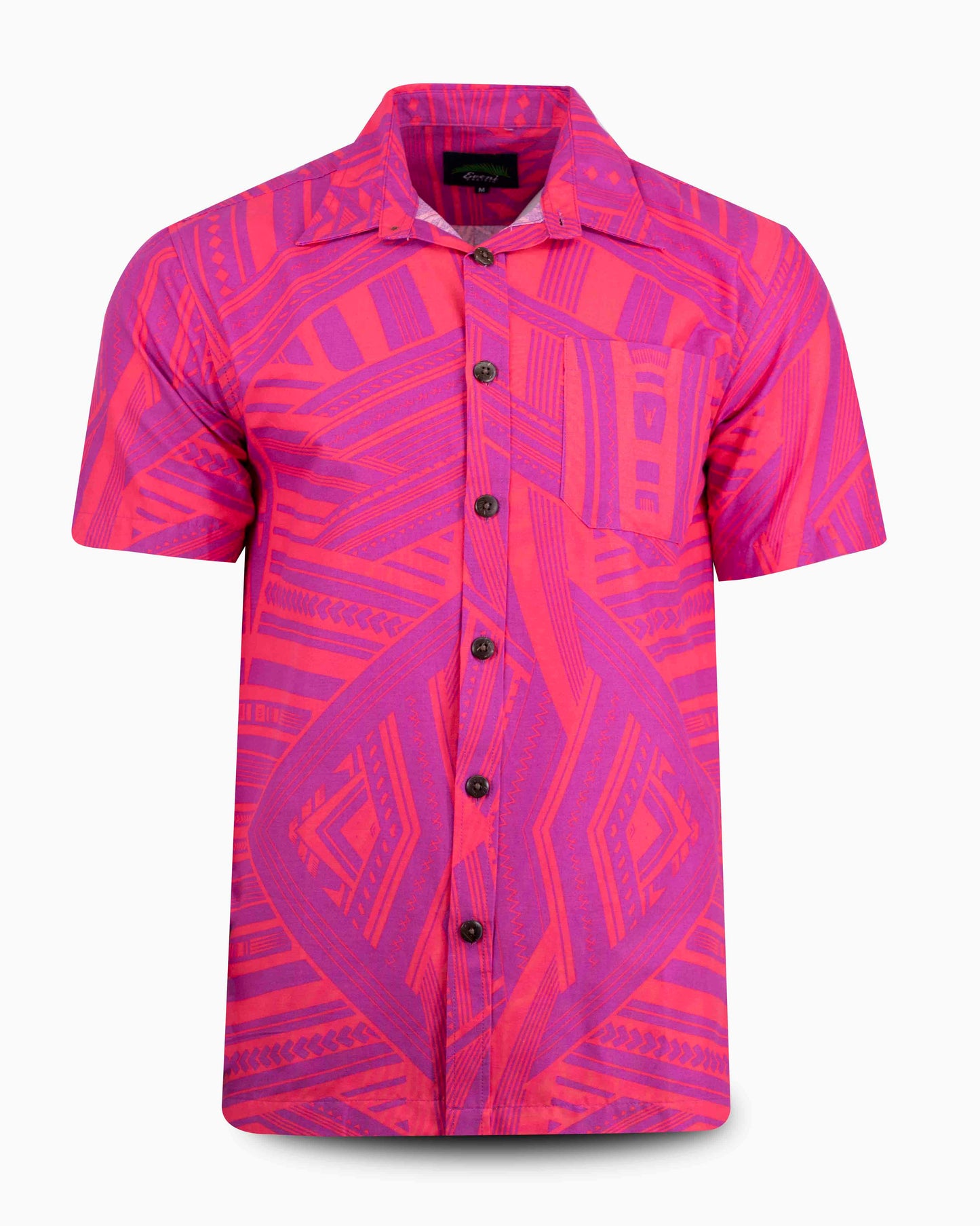 Eveni Pacific Men's Classic Shirt - Fortune Pink