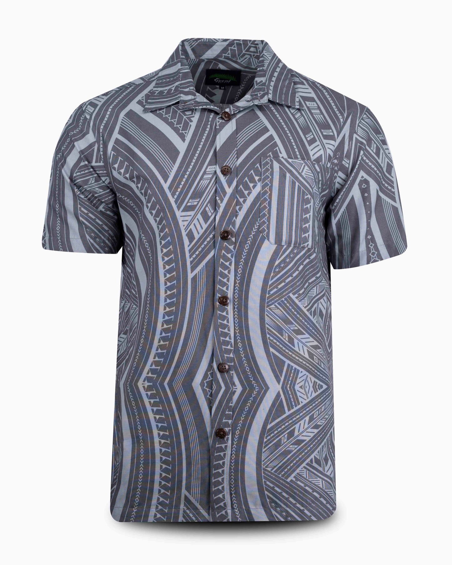 Eveni Pacific Men's Classic Shirt - Battle Axe Grey