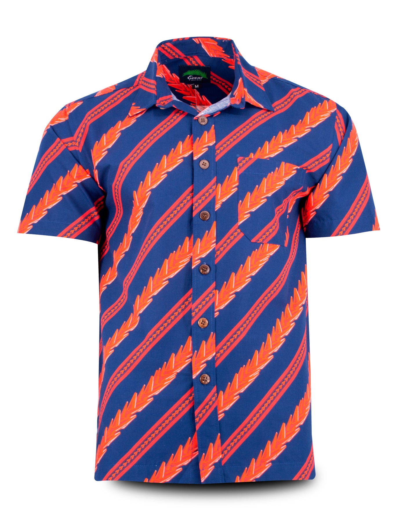 Eveni Pacific Men's Classic Shirt - Emperial Matai