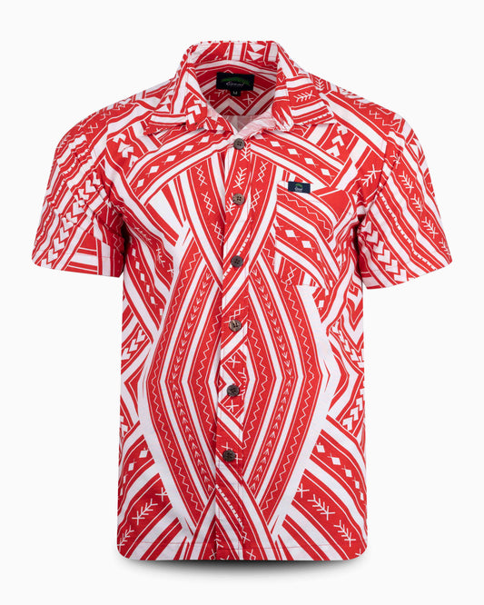 Eveni Pacific Men's Classic Shirt - City Chiefs Red